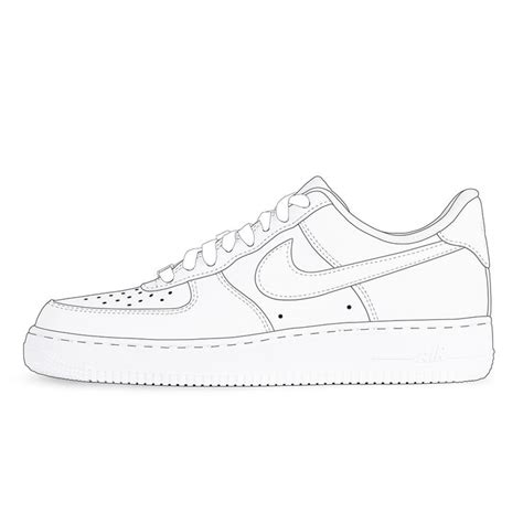 nike air force 1 ausmalbild|Ausmalbilder Nike .